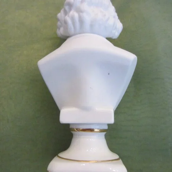 Andrea White Porcelain Composers Busts Made In Japan